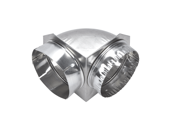 Dryer elbow vent connector.